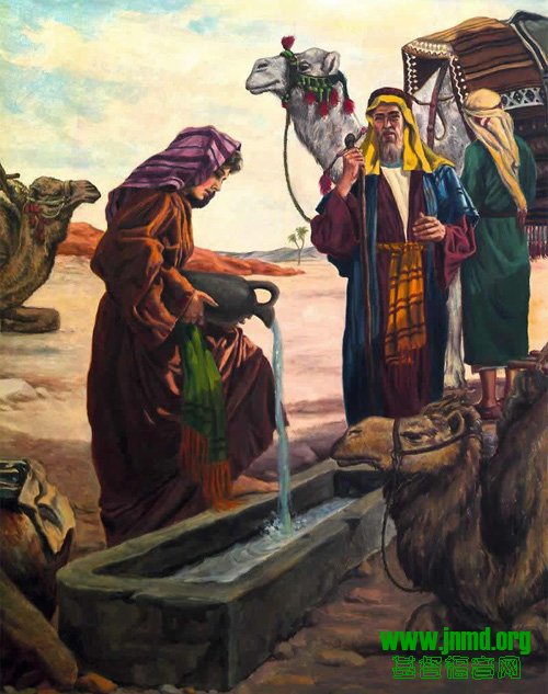 神给以撒预备贤妻利百加