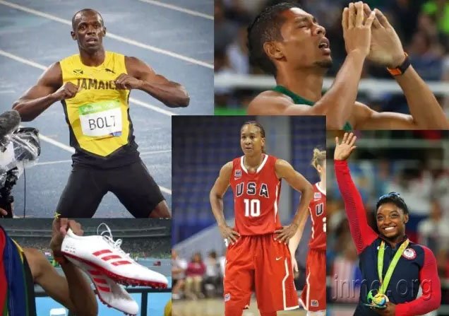 奥运赛场，高举耶稣的基督徒运动员们