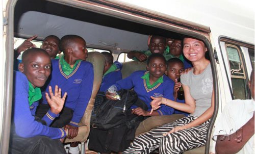 我在非洲孤儿院