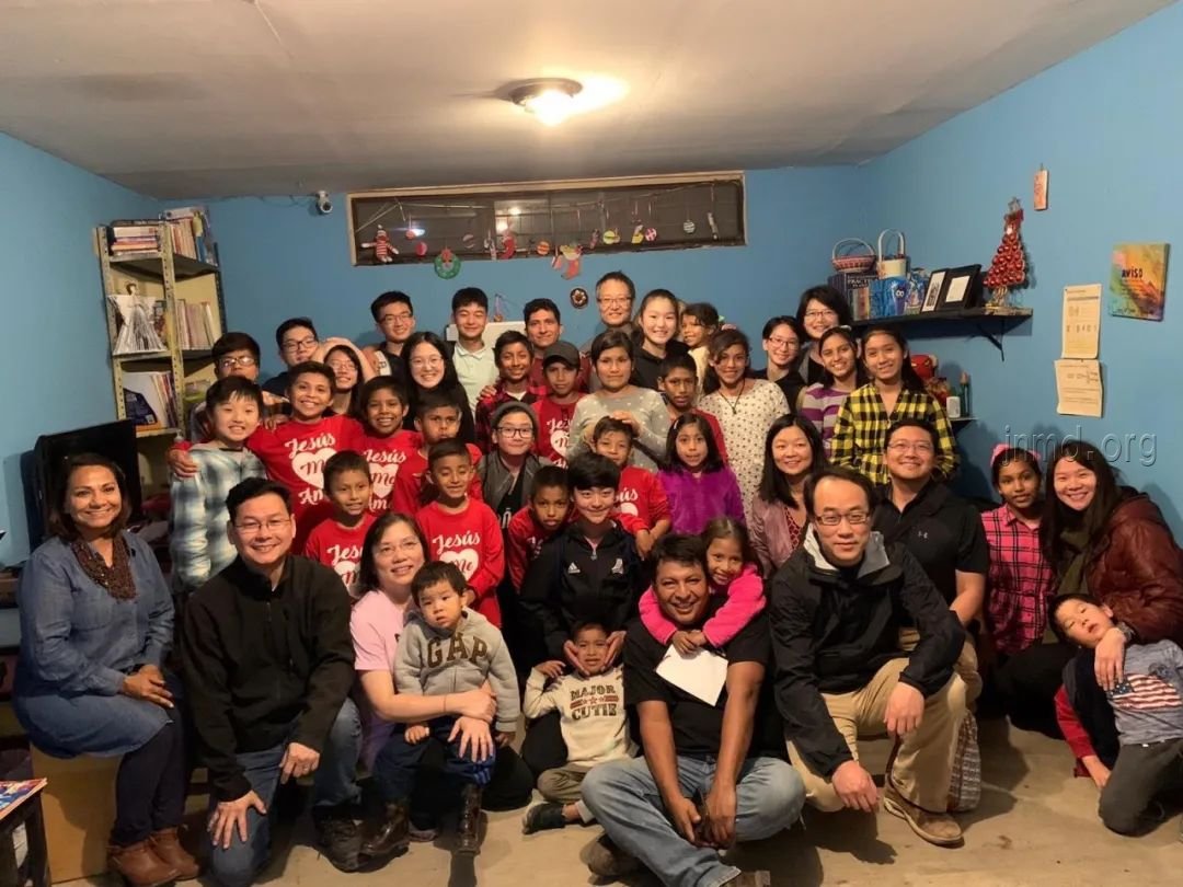 带着孩子一起去短宣！