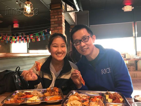 与女儿一对一约会